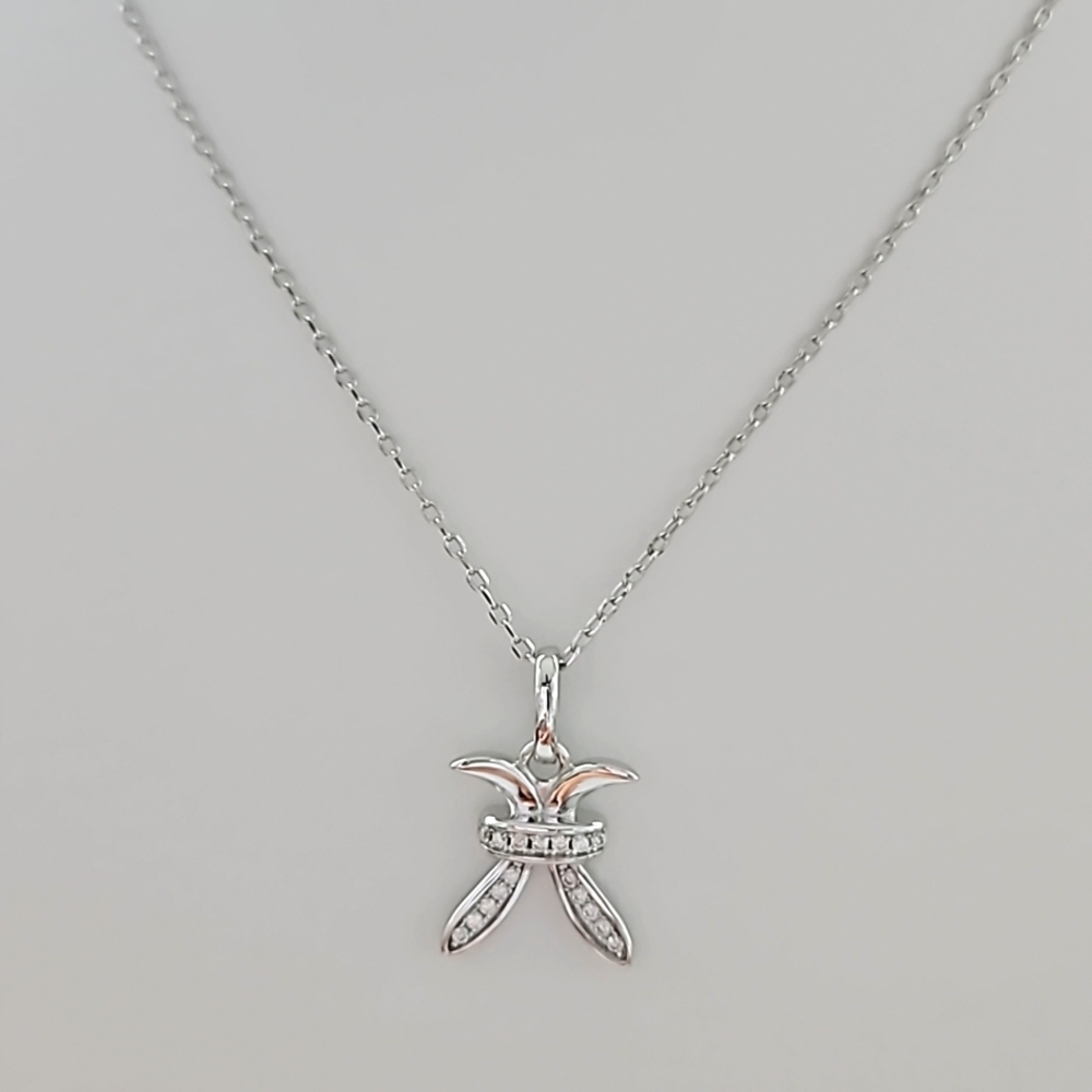 Pisces Moissanite Necklace